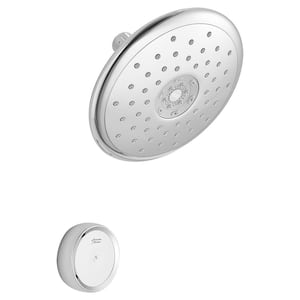 Spectra eTouch 4-Spray Patterns with 1.8 GPM 7 in. Wall Mount Fixed Shower Head in Polished Chrome