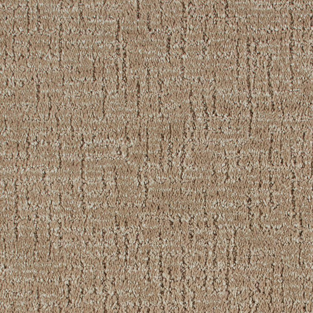 8 in. x 8 in. Pattern Carpet Sample - Truse -Color Deer Valley