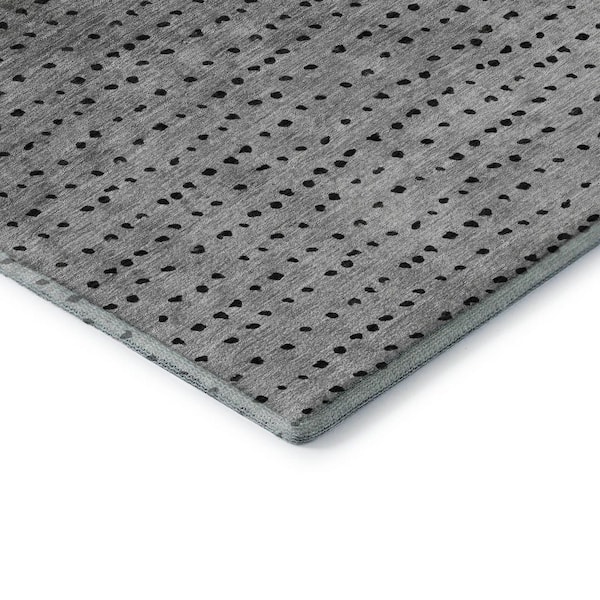 Mayfield Premium Machine Washable Abstract AMF2009 Taupe 5 ft. x 7 ft. 6 in. Area Rug