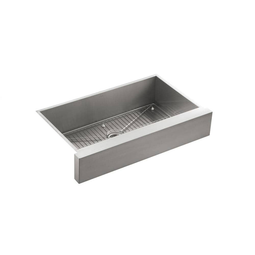 Vault 36" Stainless Steel Farmhouse Apron-Front Kitchen Sink