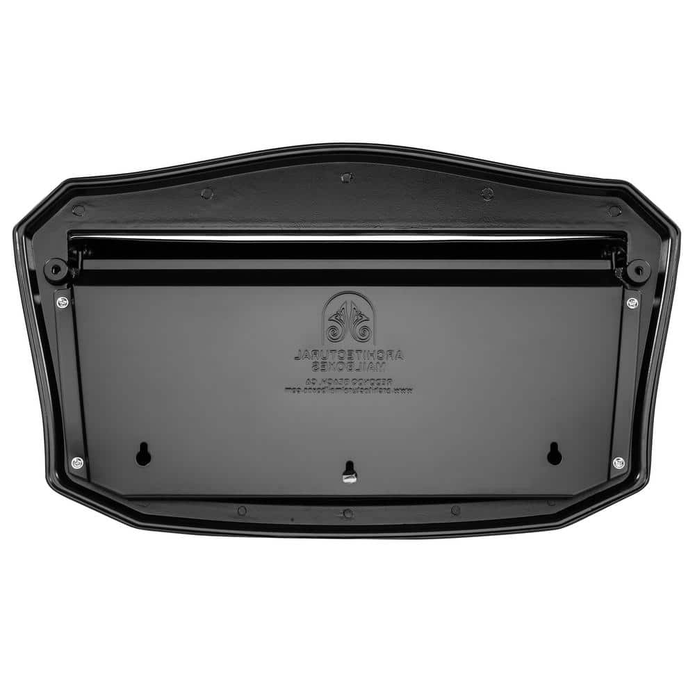 Black Aluminum Vintage Wall Mounted Mailbox