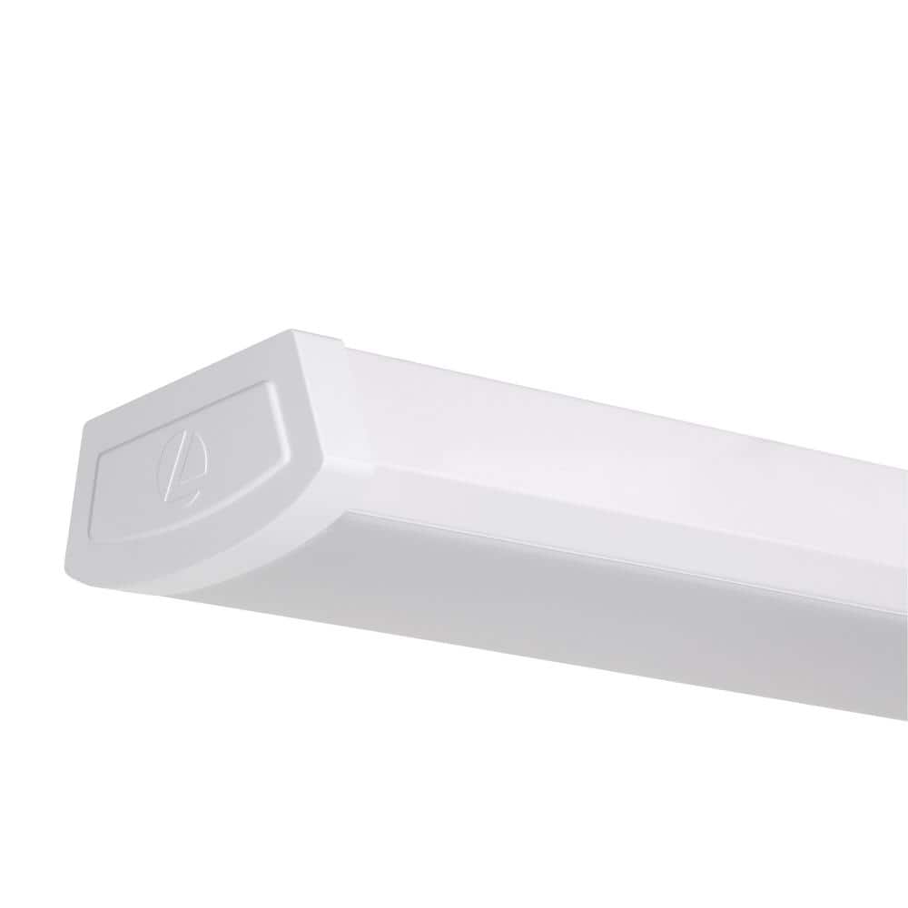 Sleek 24.75" White LED Energy Star Flush Mount for Indoor/Outdoor