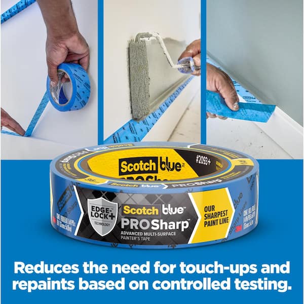 ScotchBlue Original Multi-Surface Painter's Tape, 1.88 Inches X 60 Yards, 12 Rolls, Blue, Paint Tape Protects Surfaces And Removes Easily, Multi-Surface Painting Tape For Indoor And Outdoor Use - View #13