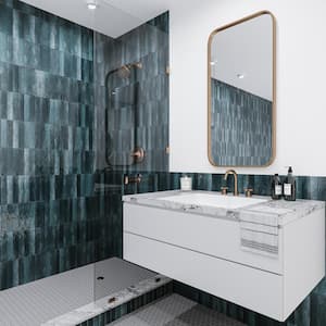 Remedy Hydro 2-3/8 in. x 9-5/8 in. Glazed Porcelain Subway Wall Tile (5.42 sq. ft./Case)