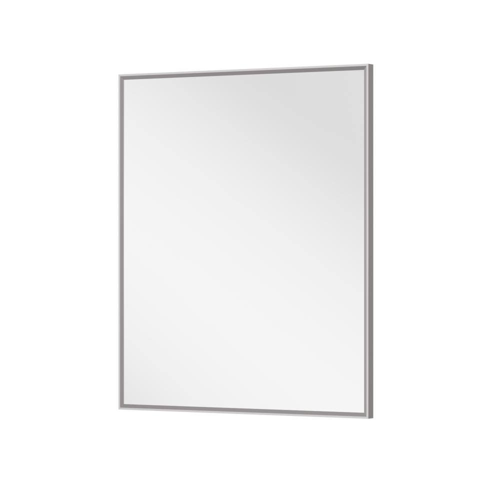 30 in. W x 36 in. H Beveled Bathroom Mirrors Rectangle Aluminum Framed Wall Bathroom Vanity Mirror in Brushed Nickel price history on PriceWatchPro