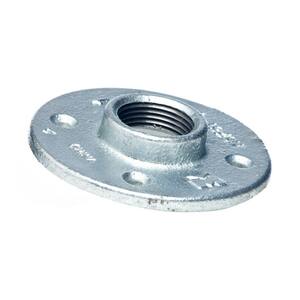 3/8 in. Galvanized Malleable Iron Floor Flange Fitting
