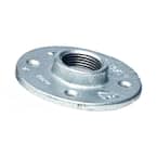 1/2 in. Galvanized Malleable Iron Floor Flange Fitting