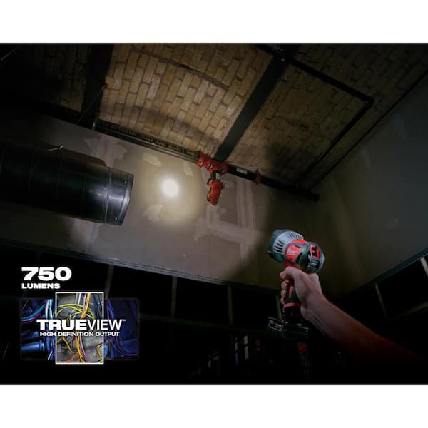 Milwaukee - M12 12-Volt Lithium-Ion Cordless 750-Lumen TRUEVIEW LED Handheld Spotlight (Tool-Only)