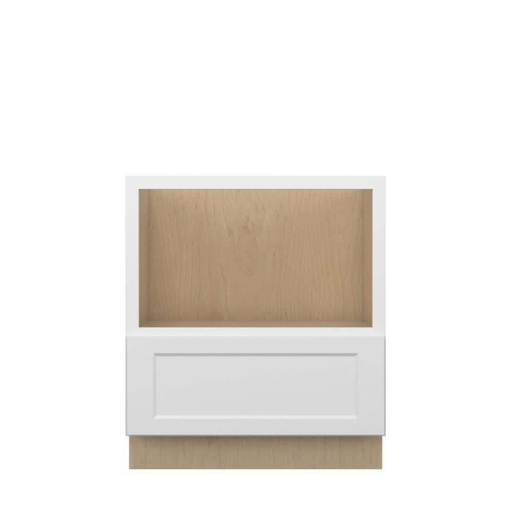 Norfolk Shaker 30 in. W x 34.5 in. H x 24 in. D in Painted White Plywood As