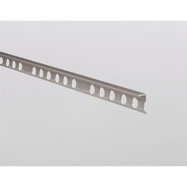 Novosuelo Bright Gold 1/2 in. x 98-1/2 in. Aluminum Tile Edging Trim