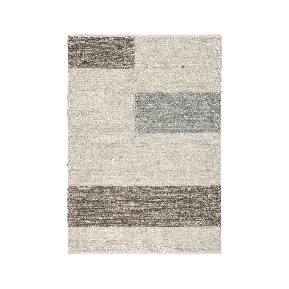 Rusy Gray, Beige and Brown 8 ft. x 10 ft. Geometric Area Rug price history on PriceWatchPro