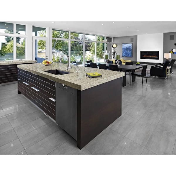 Covossi 4 ft. Solid Surface Countertop in Poplar
