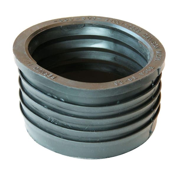 Fernco 3 in. Service Weight Cast Iron Hub x 3 in. Sch. 40 PVC