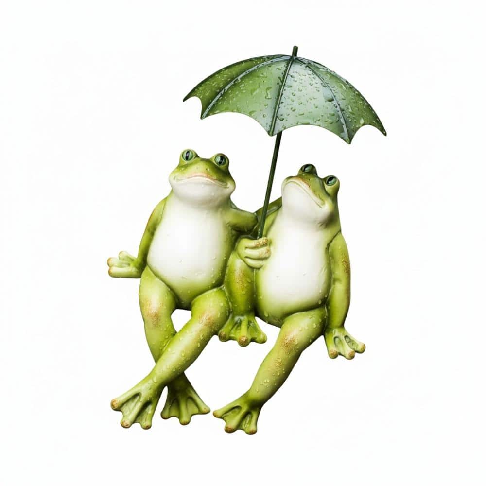 Green Resin Couple Frogs Garden Statue for Outdoor Decor price history on PriceWatchPro