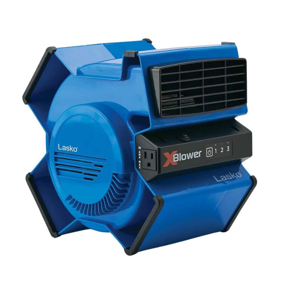 11 in. X-Blower 6-Position High Velocity Floor Fan in Pivoting Utility for 