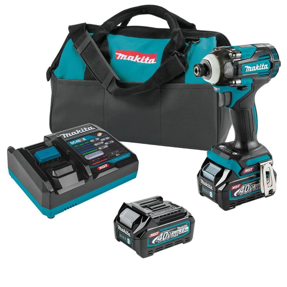 Makita 40V max XGT Brushless Cordless High Torque 4-Speed Impact
