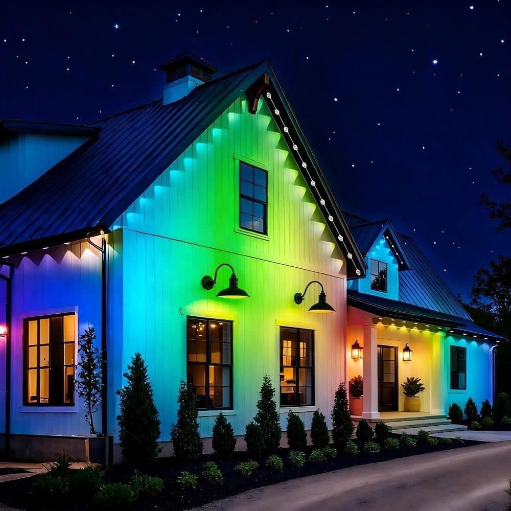 Honbei 150 ft. with 108 Lights Indoor/Outdoor Plug-in Integrated
