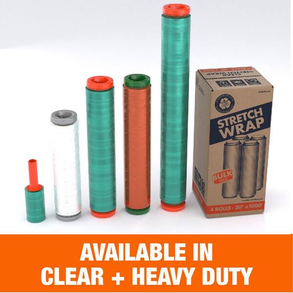 MultiWare Cling Film Heavy-Duty Black Pallet Stretch Wrap - 1 Roll ...