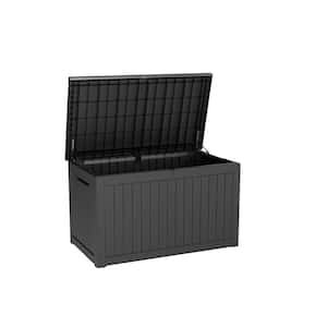 230 Gal. Black Polyester Deck Box