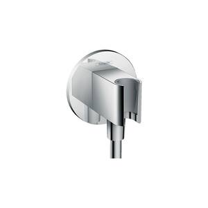 Wall Outlet S with Handshower Holder in Chrome