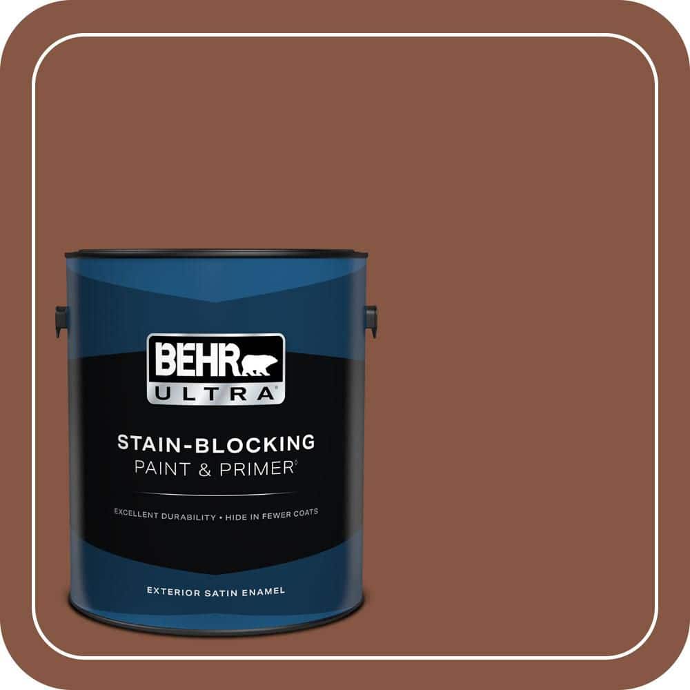 1 gal. #S210-7 October Leaves Satin Enamel Exterior Paint & Primer price history on PriceWatchPro