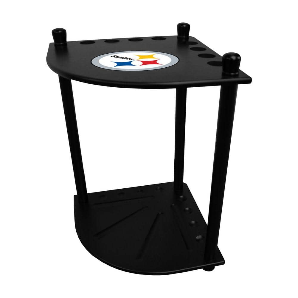 IMPERIAL Pittsburgh Steelers Corner Cue Rack IMP 578-1004 The Home Depot