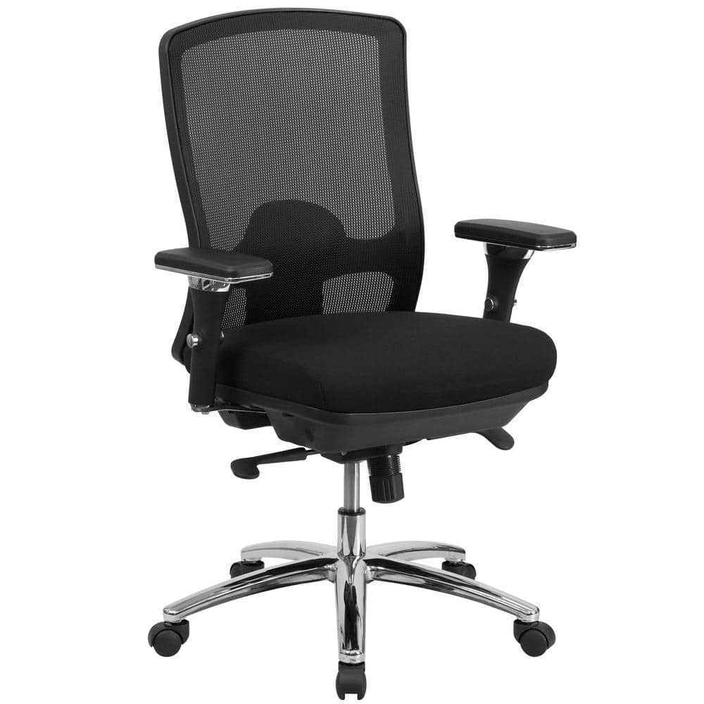 Contemporary Striped Executive Office Chair Gray - Boss Office Products
