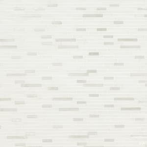 Lucid Sky Interlocking 11.81 in. x 12 in. Textured Glass Metal Look Wall Tile (19.6 sq. ft./Case)