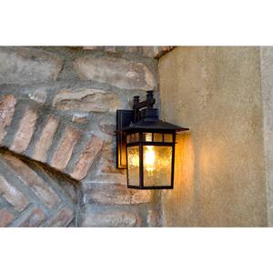 Cullen 1-Light Oil-Rubbed Bronze Outdoor Wall Lantern Sconce