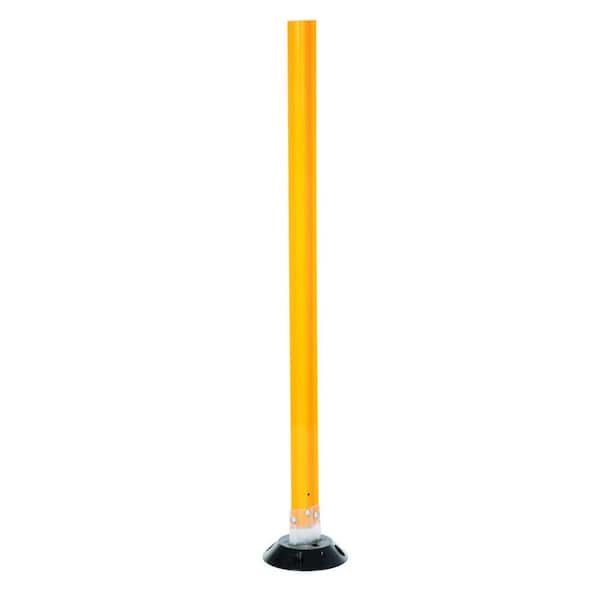 Vestil 48 in. X 3.25 in. Yellow Surface Mount Flexible Stakes