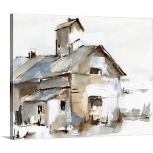 "Dilapidated Barn II" by Ethan Harper 1-Piece Museum Grade Giclee Unframed Country Art Print 16 in. x 20 in.