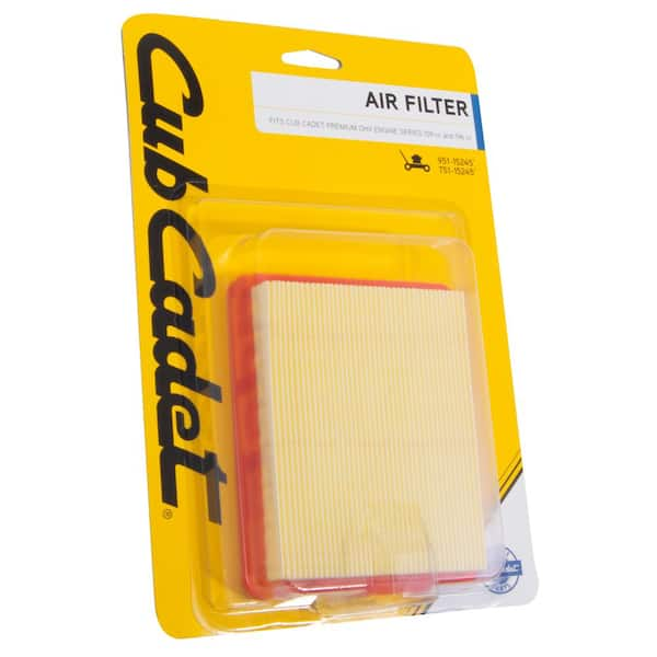 Air Filter for Cub Cadet 159cc and 196cc Premium OHV Engines OE 751 15245