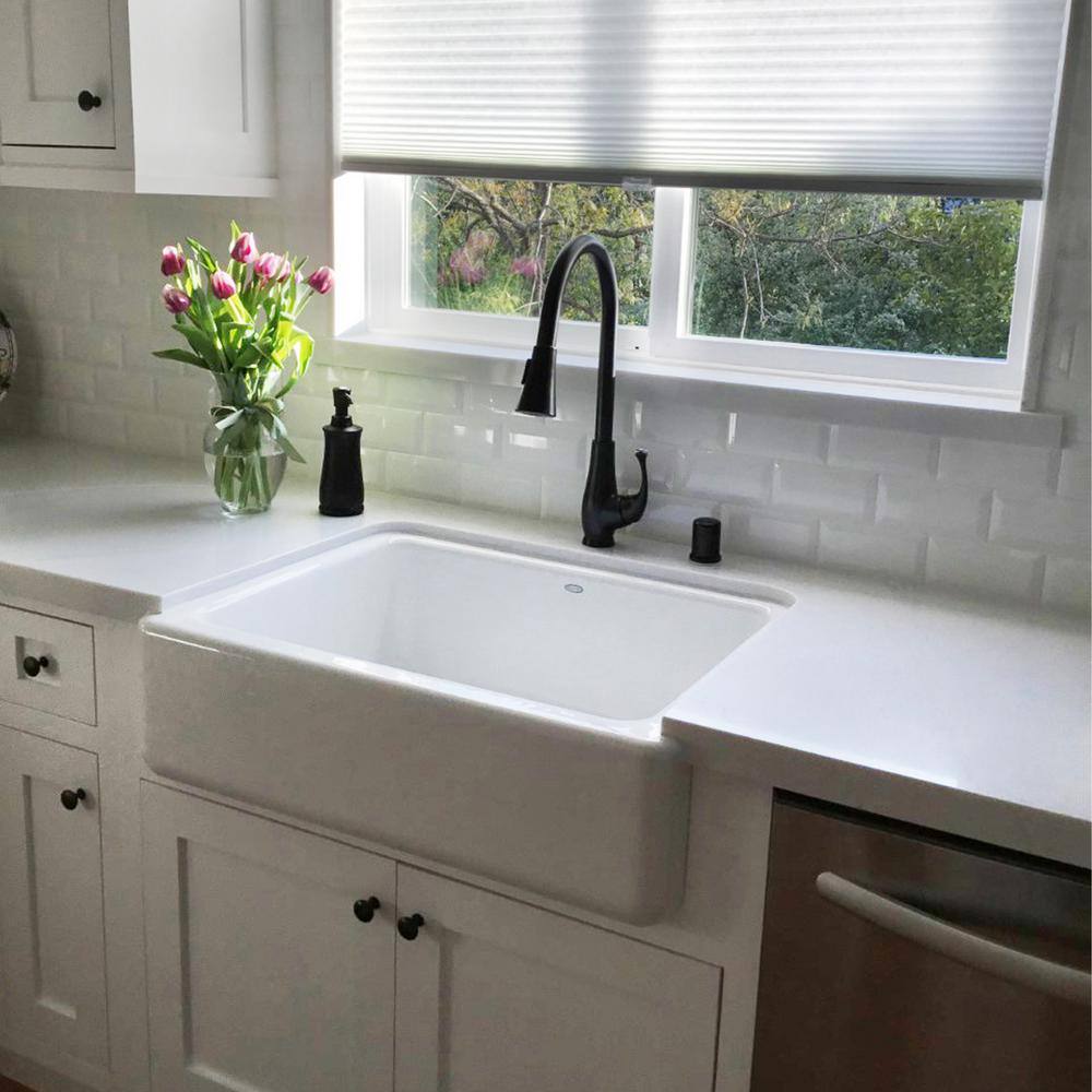 Matte Black Brass Single Handle Pull Down Kitchen Faucet