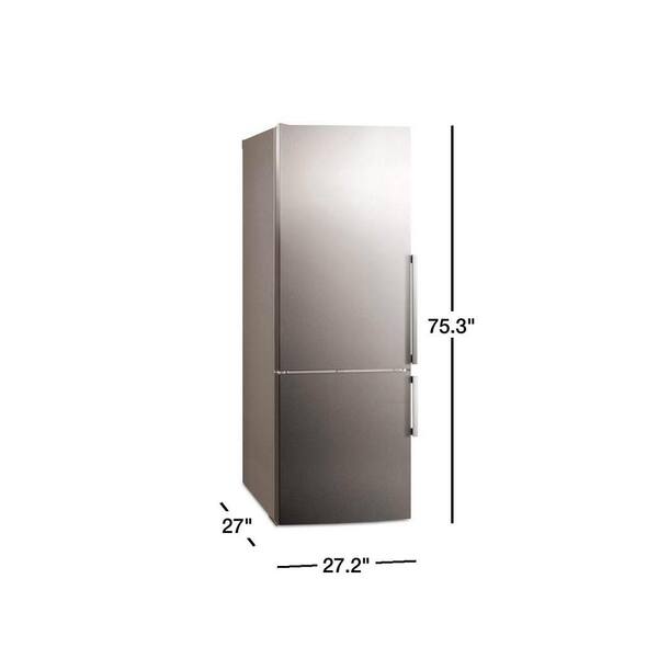 27 refrigerator bottom freezer