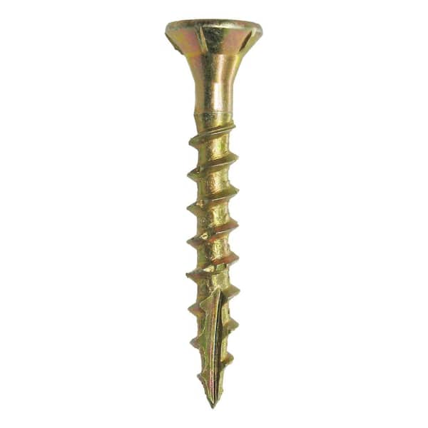 #8 x 1-1/4 in. Star Drive Dual Flat Head Coarse Thread Construction Screws 1 lb. Box