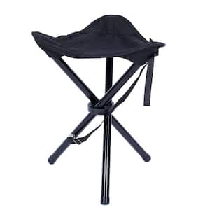 18.9 in x 1.65 in. , Black Ultralight Camping Chair Made of Premiun material