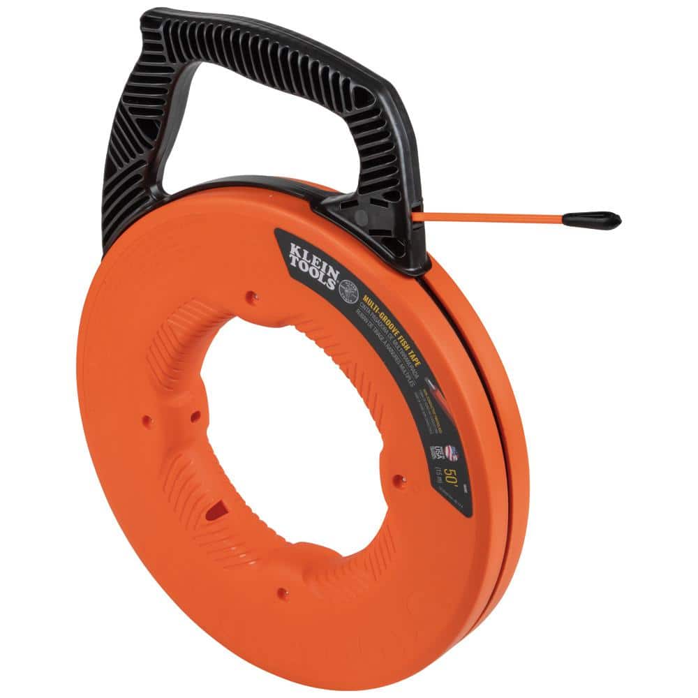50 ft Nylon Fish Tape Electrical Cable Puller 