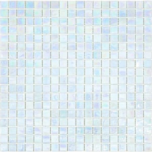 Skosh Glossy Honeydew Green 11.6 in. x 11.6 in. Glass Mosaic Wall and Floor Tile (18.69 sq. ft./case) (20-pack)