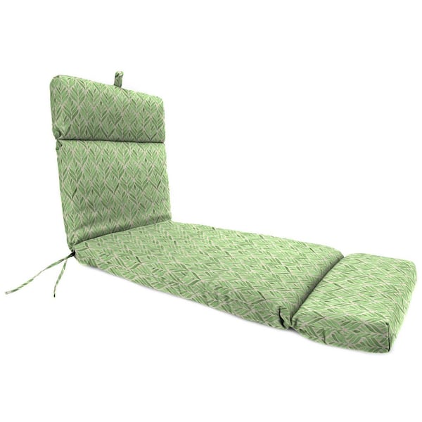 72 in. L x 22 in. W x 3.5 in. T Rectangular Outdoor Chaise Lounge Cushion in Rubin Everest