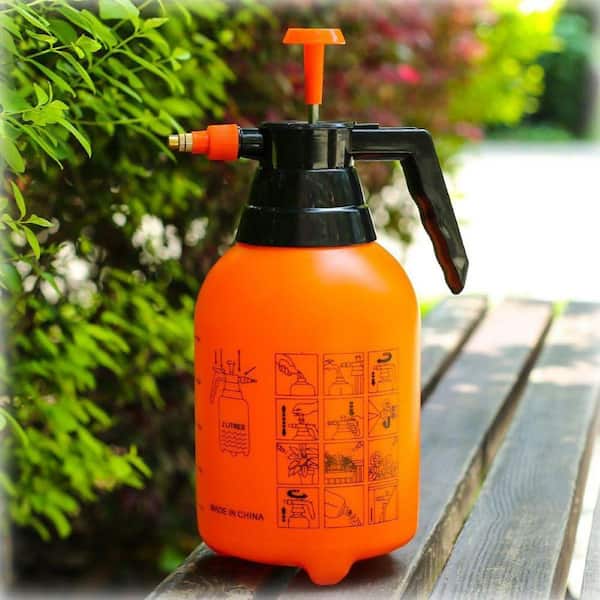 2 gal. Cordless Handheld Pressure Sprayer with Adjustable Brass