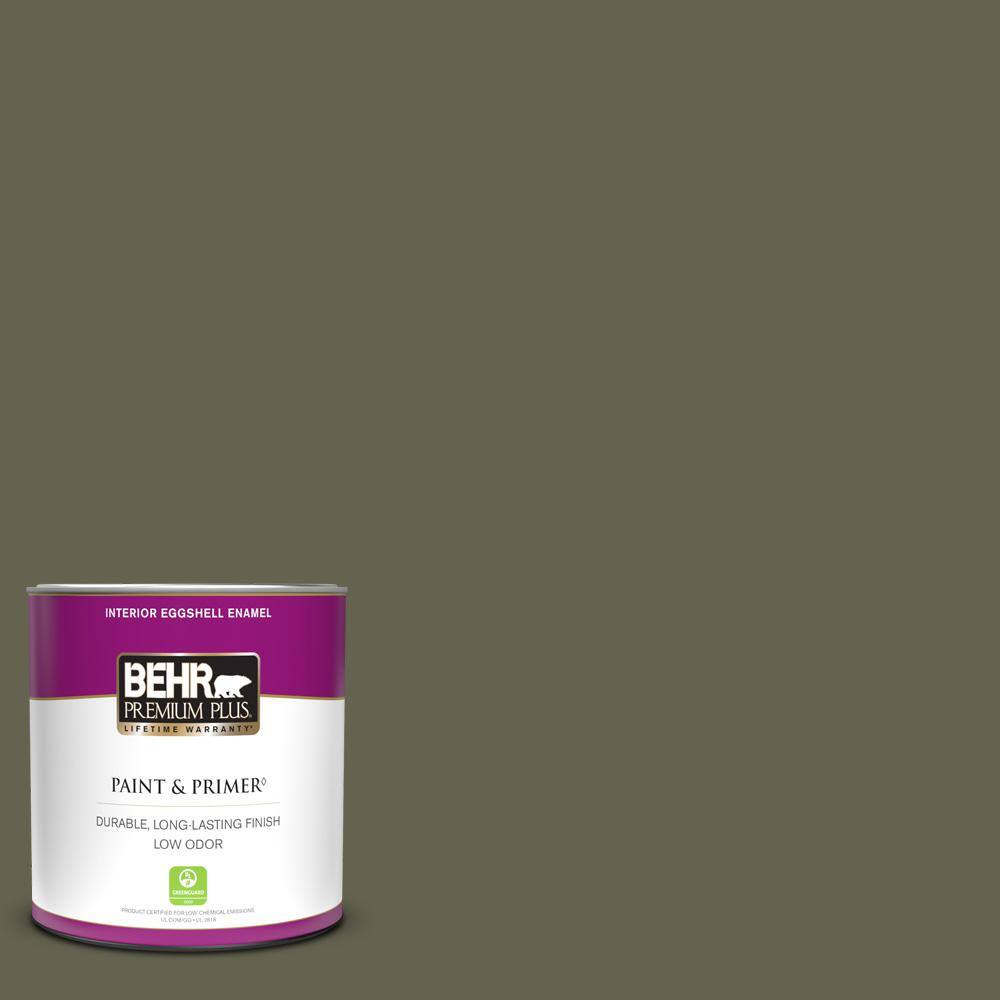 BEHR PREMIUM PLUS 1 gal. #N480-7 Midnight Blue Flat Low Odor