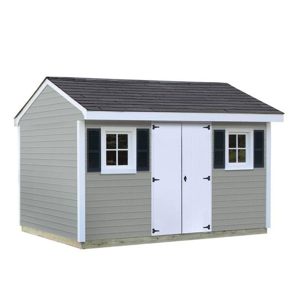 Sheds USA Installed Classic 8 ft. x 12 ft. Vinyl Shed