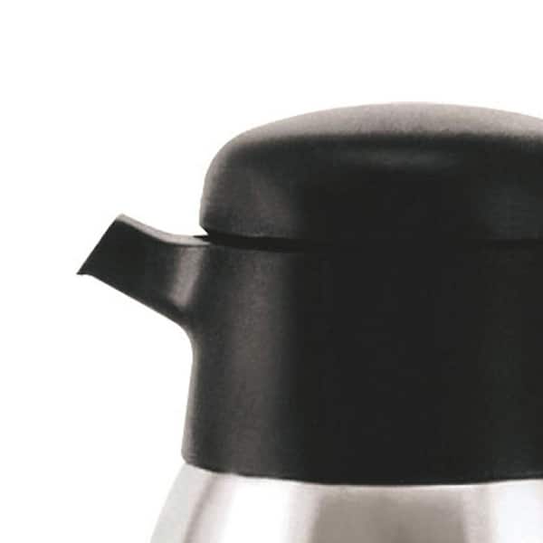 SALE: Elegant Stainless Steel Insulated Thermal Carafe (1 Liter)