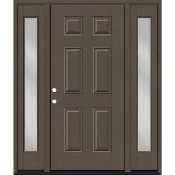 Regency Modern Customizable Fiberglass Door Collection - Prehung Single w/ Right Sidelite Regency Modern Customizable Fiberglass Door Collection - Prehung Single w/ Right Sidelite