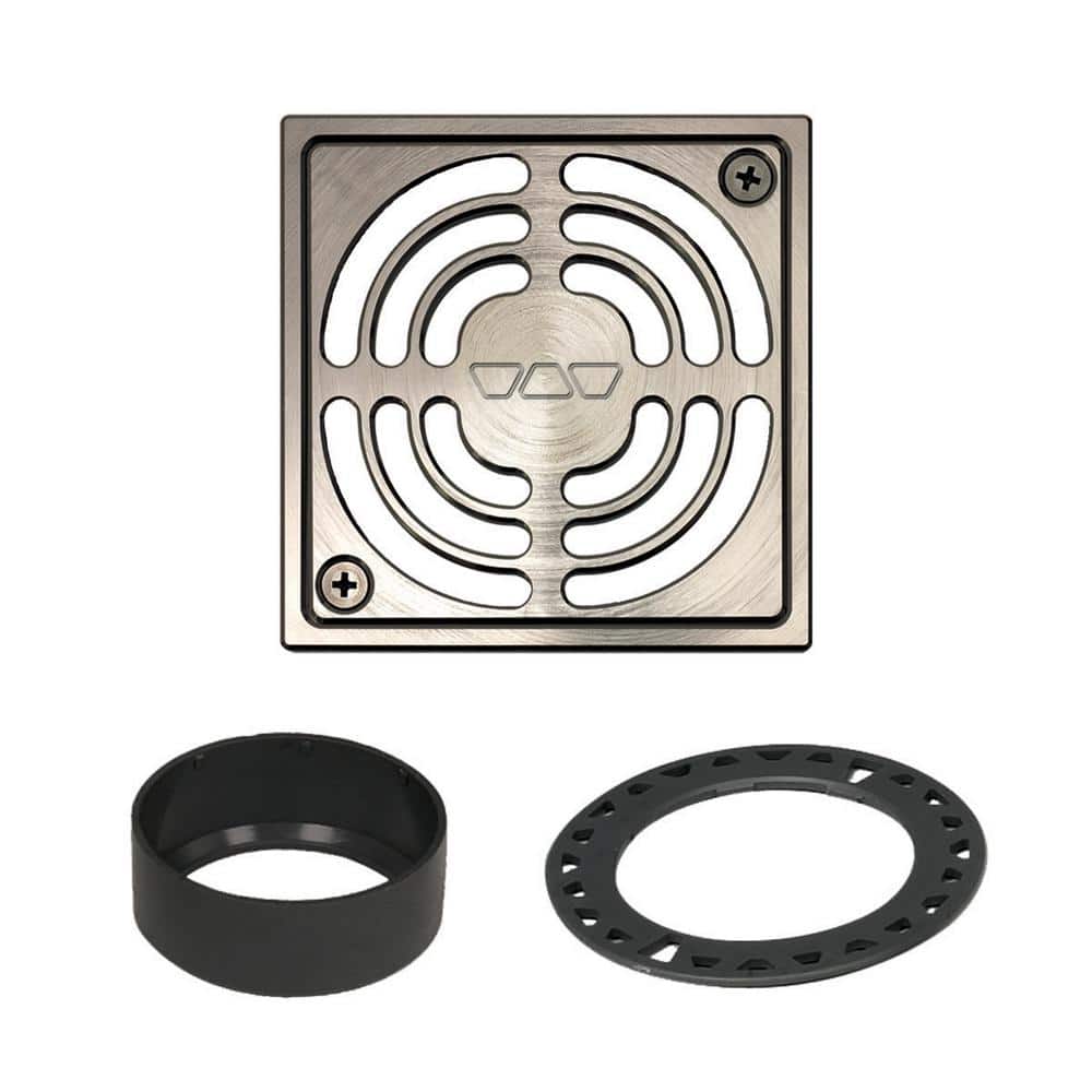 Kerdi-Drain 4 in. Brushed Nickel Grate price history on PriceWatchPro