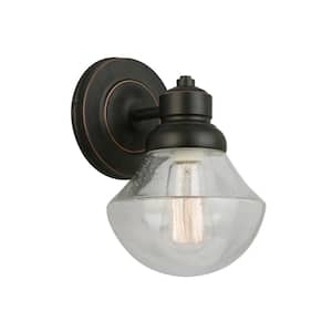 Sawyer 1-Light Oil Rubbed Bronze Wall Sconce