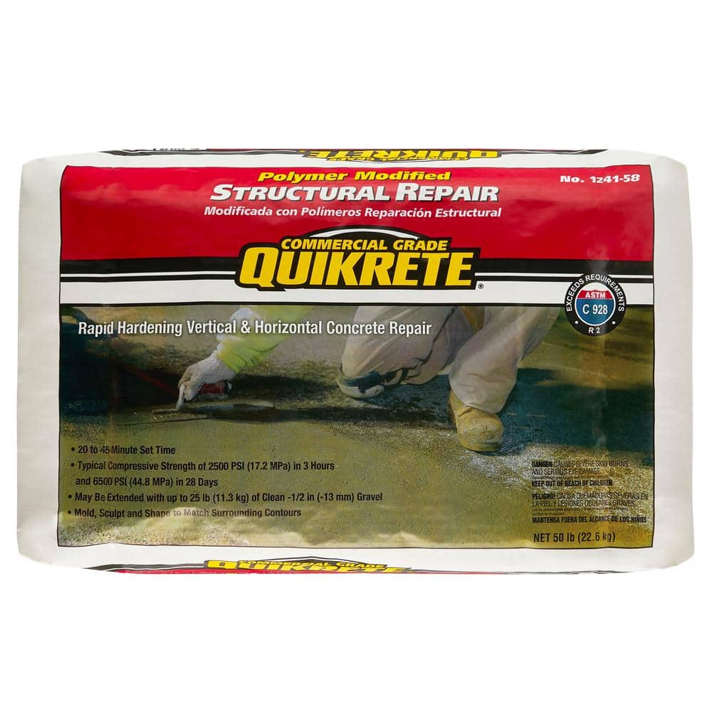 Quikrete 50 lb. Polymer Modified Structural Concrete Repair 124158
