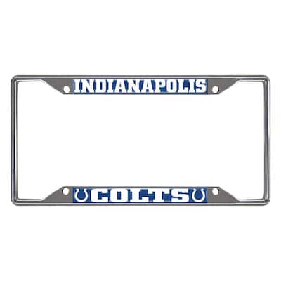NFL - Indianapolis Colts Chromed Stainless Steel License Plate Frame