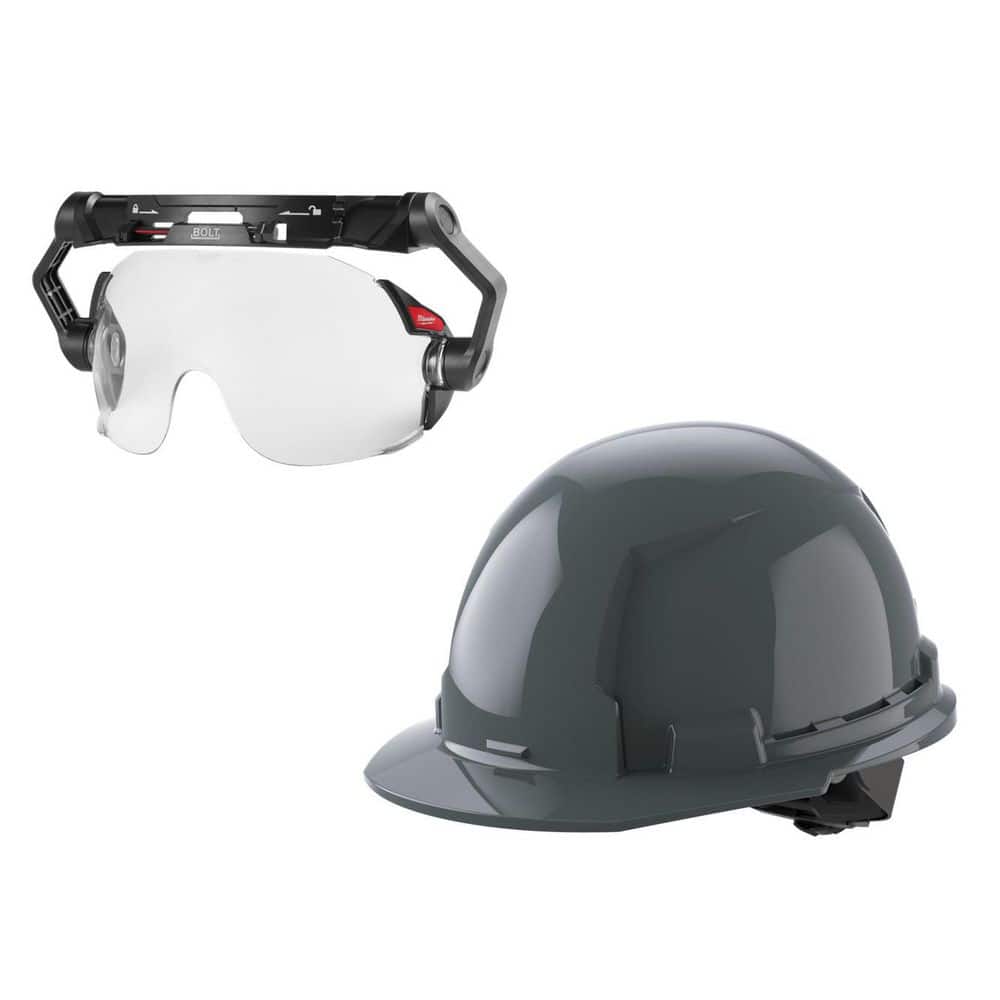 Bolt Clear Eye Visor with (5) GRY Front Brim w/ Bolt-Type 1CLS E price history on PriceWatchPro