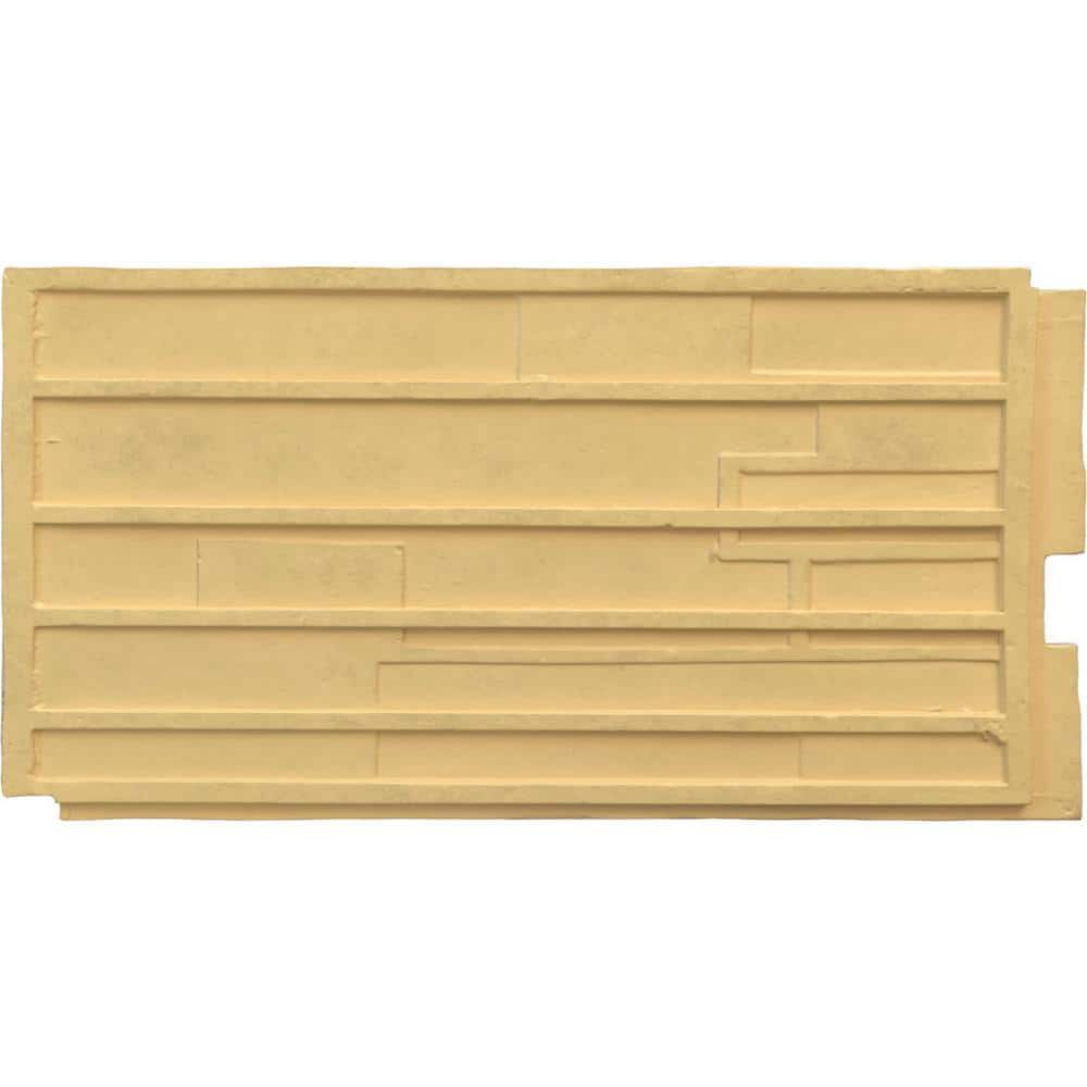 Sandstone Faux Stone 48" x 24" Wall Panel
